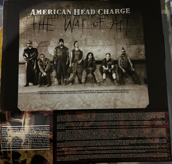 American Head Charge - The War Of Art (MOV 180G VINYL 2xLP) | NEW Mint (M) Mint (M)-