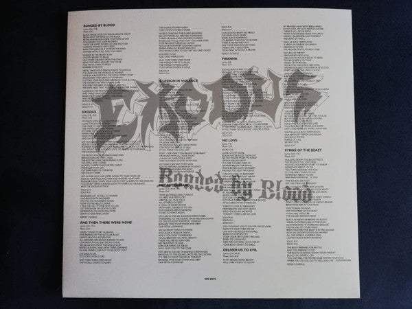 Exodus (6) - Bonded By Blood (VINYL) | Mint (M) Mint (M)-