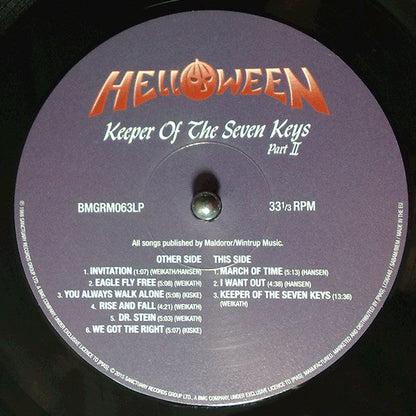 Keeper Of The Seven Keys (Part II)(VINYL) | Mint (M) Mint (M)-