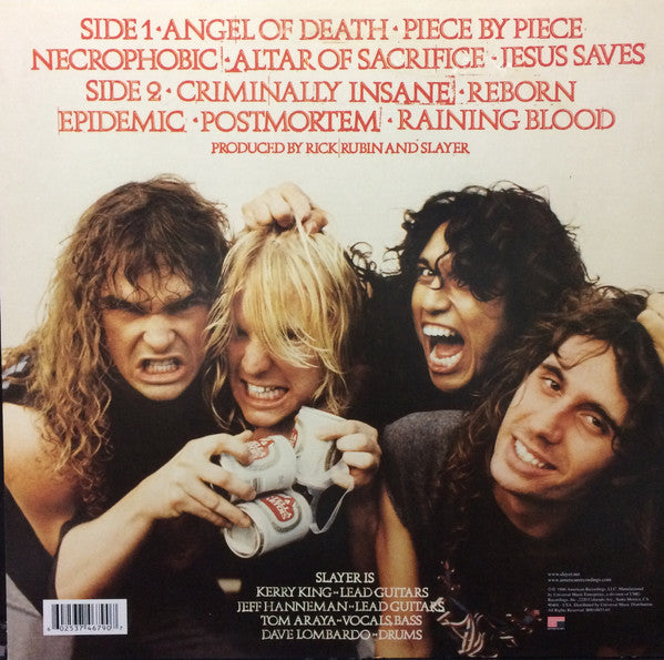 Slayer - Reign In Blood (VINYL) | Mint (M) Mint (M)-