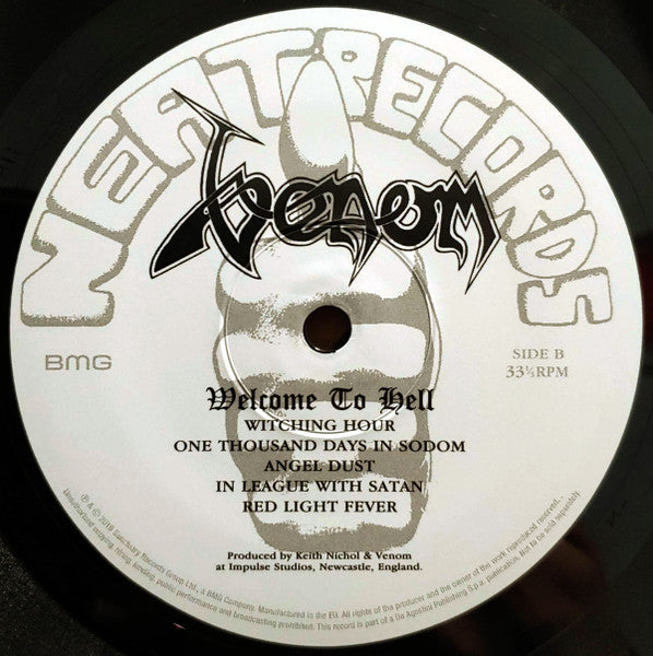 Venom (8) - Welcome To Hell (VINYL) |-