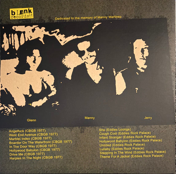 Misfits - Manny Tapes Vol. 1 (COLOR VINYL) |-