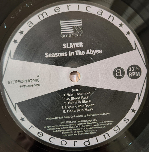 Seasons In The Abyss (VINYL) |-