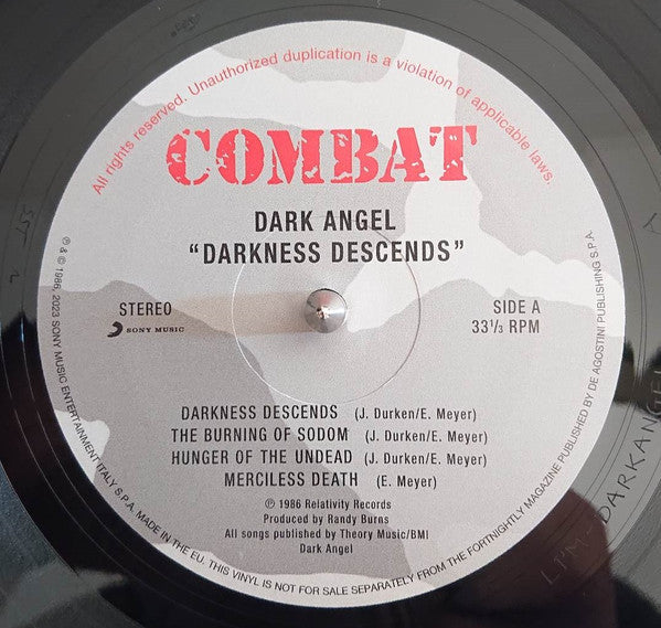 Darkness Descends (VINYL) |-