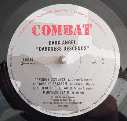 Darkness Descends (VINYL) |-