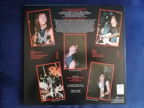 Exodus (6) - Bonded By Blood (VINYL) | Mint (M) Mint (M)-