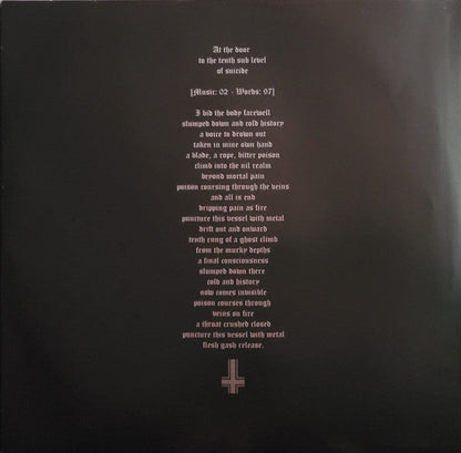 The Tenth Sub Level Of Suicide (2xVINYL) | Mint (M) Mint (M)-
