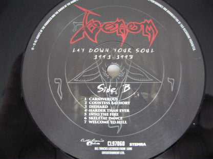 Venom - lay down your soul 1991 - 1993 (VINYL) | Mint (M) Mint (M)-