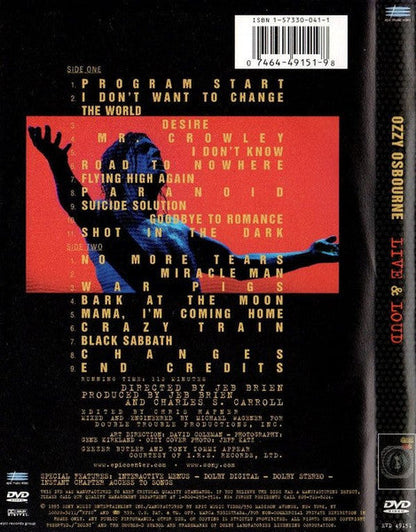 Live & Loud (DVD) | Mint (M) Mint (M)-