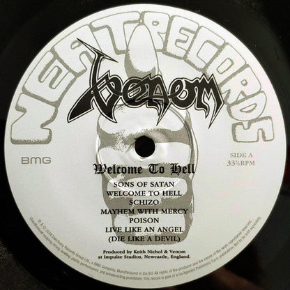 Venom (8) - Welcome To Hell (VINYL) |-