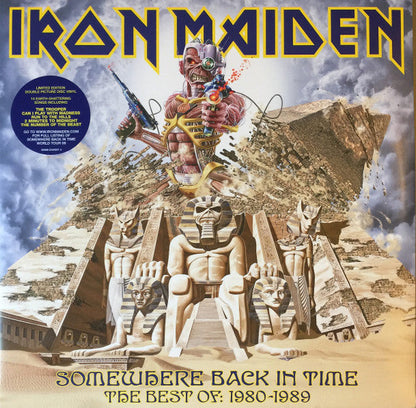 Iron Maiden - Somewhere Back In Time - The Best Of: 1980-1989 (2xVINYL) | Mint (M) Mint (M)-