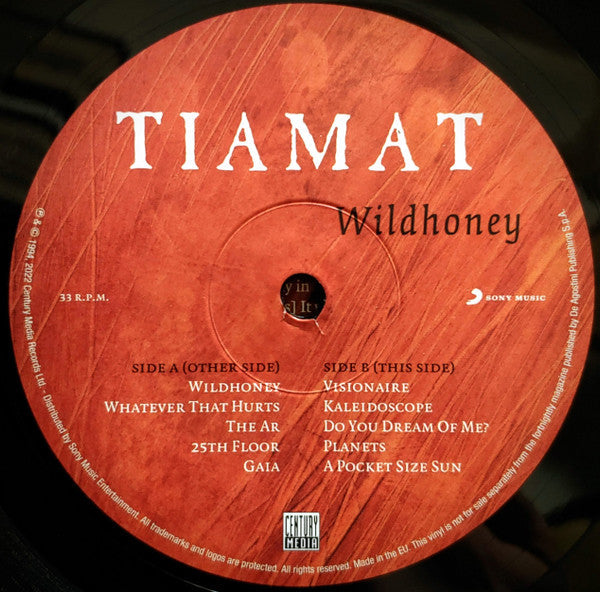 Tiamat - Wildhoney (VINYL) | Mint (M) Mint (M)-