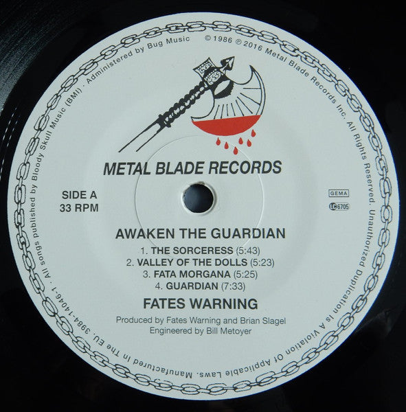Fates Warning - Awaken The Guardian (VINYL) | Mint (M) Mint (M)-