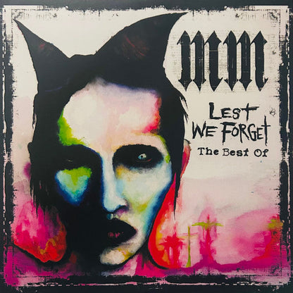 Marilyn Manson - Lest We Forget - The Best Of (UNOFFICIAL 2xCOLOR VINYL) | Mint (M) Mint (M)-
