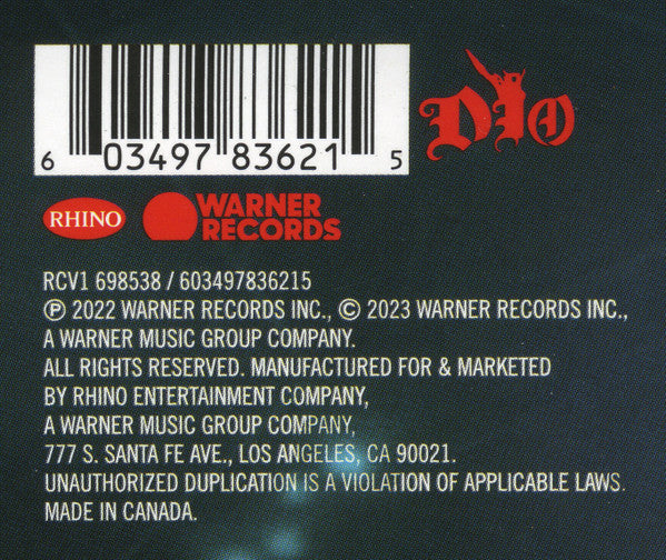 Dio (2) - Live In Fresno 1983 (2xVINYL) | Mint (M) Mint (M)-
