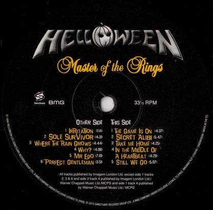 Master Of The Rings (VINYL) | Mint (M) Mint (M)-