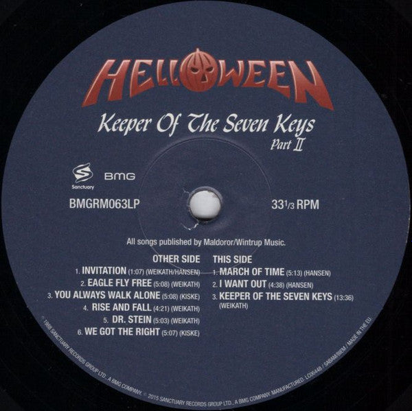 Keeper Of The Seven Keys (Part II) (*EUROPE PRESS* VINYL) | Mint (M) Mint (M)-