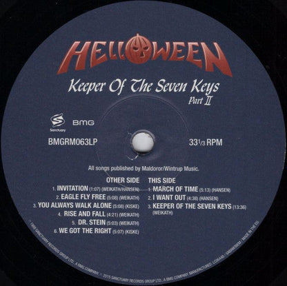 Keeper Of The Seven Keys (Part II) (*EUROPE PRESS* VINYL) | Mint (M) Mint (M)-