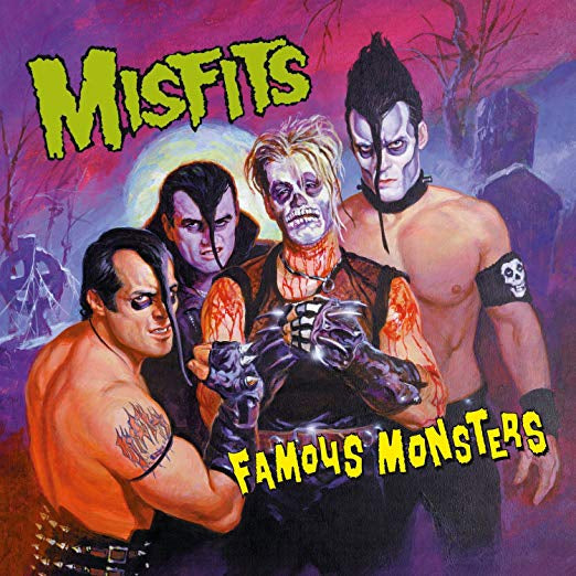 Misfits - Famous Monsters (WHITE VINYL *NOT RSD*)*SEAM SPLIT* | Mint (M) Excellent (EX)-