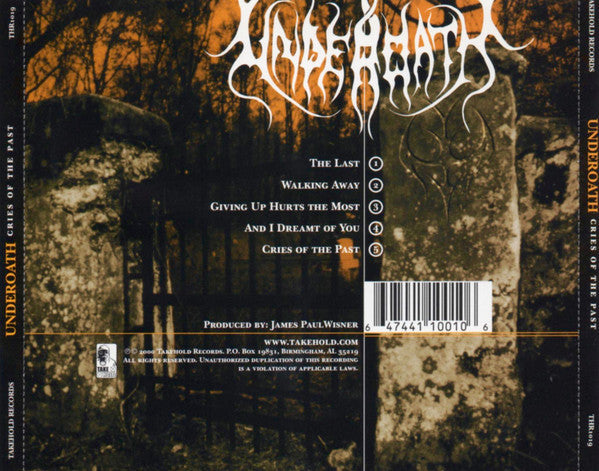 Cries Of The Past (CD) |-
