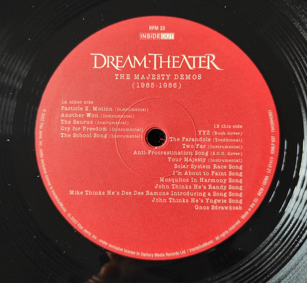 Dream Theater - The Majesty Demos (1985-1986) (2xVINYL) *DISCOUNT COPY* | Mint (M) Mint (M)-