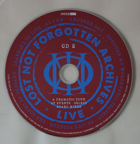 Dream Theater - A Dramatic Tour Of Events - Select Board Mixes (3xVINYL+2xCD) | Mint (M) Mint (M)-