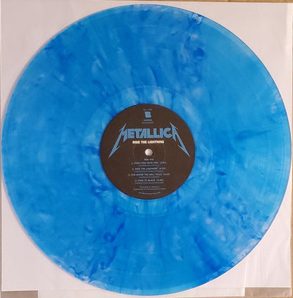 Metallica - Ride The Lightning (ELECTRIC BLUE VINYL) |-