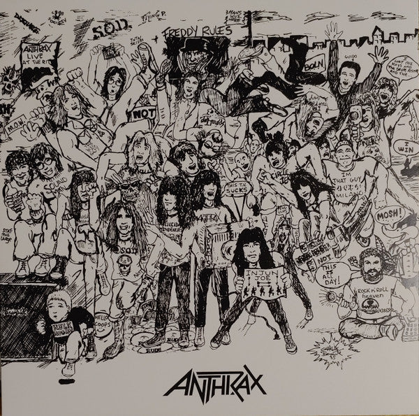 Spreading The Disease (VINYL) *CREASE* | Mint (M) Excellent+ (EX+)-