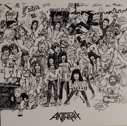 Spreading The Disease (VINYL) *CREASE* | Mint (M) Excellent+ (EX+)-