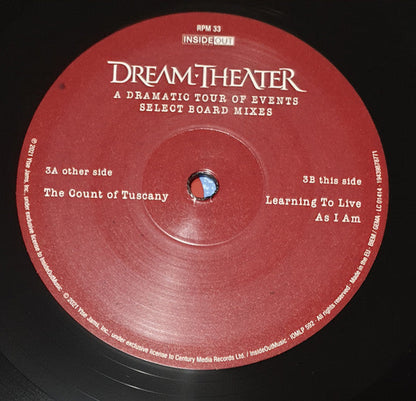 Dream Theater - A Dramatic Tour Of Events - Select Board Mixes (3xVINYL+2xCD) | Mint (M) Mint (M)-