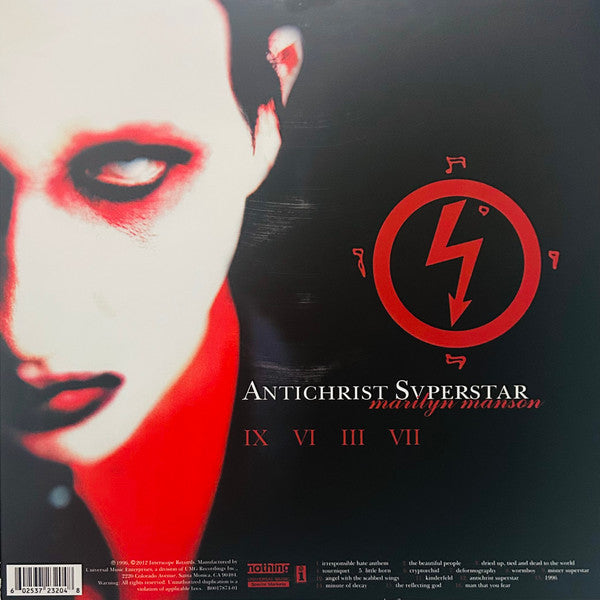 Antichrist Superstar (UNOFFICIAL 2xCOLOR VINYL) | Mint (M) Mint (M)-