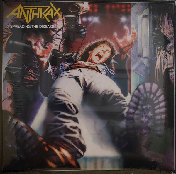 Spreading The Disease (VINYL) *CREASE* | Mint (M) Excellent+ (EX+)-