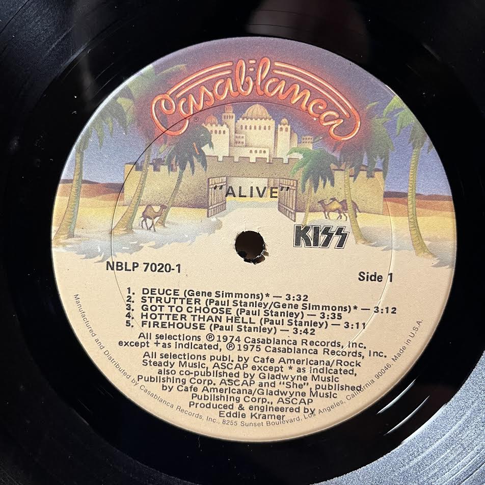 Kiss - Alive! (2xVINYL) | Excellent+ (EX+) Excellent (EX)-