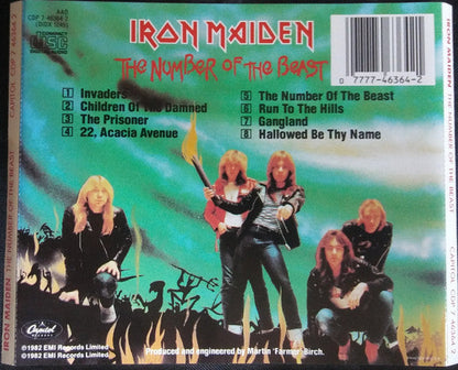 Iron Maiden - The Number Of The Beast (CD) | Excellent (EX)-