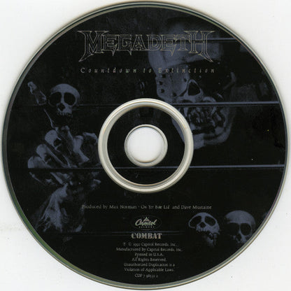 Megadeth - Countdown To Extinction (CD) | Excellent (EX)-