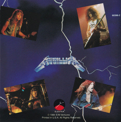 Metallica - Ride The Lightning (CD) | Excellent (EX)-