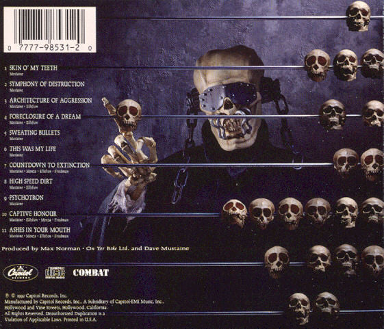 Megadeth - Countdown To Extinction (CD) | Excellent (EX)-