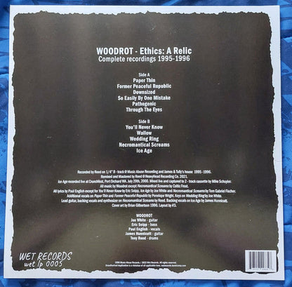 Woodrot - Ethics - A Relic (VINYL) | Near Mint+ (NM+) Mint (M)-