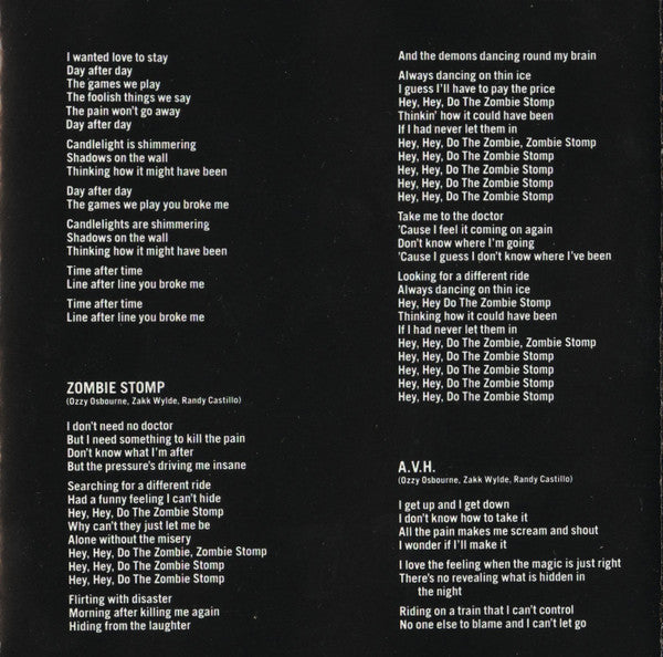 Ozzy Osbourne - No More Tears (CD) | Near Mint- (NM-)-