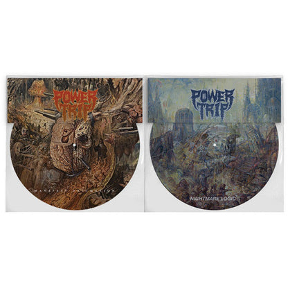 Power Trip (3) - Manifest Decimation / Nightmare Logic (2xVINYL) | Near Mint+ (NM+) Mint (M)-