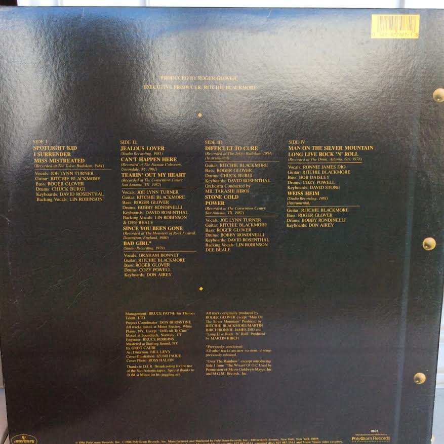 Rainbow - Finyl Vinyl (2xVINYL) | Near Mint- (NM-) Excellent+ (EX+)-