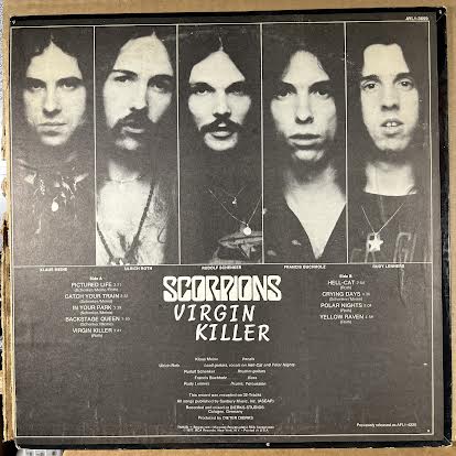 Scorpions - Virgin Killer (VINYL) |-