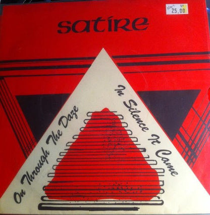 Satire - On Through The Daze / In Silence It Came (7' VINYL) | Near Mint- (NM-) Near Mint (NM)-
