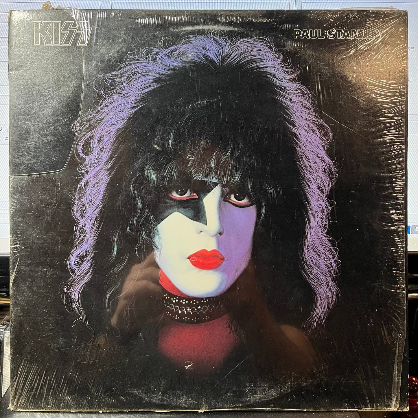 Kiss - Paul Stanley (VINYL & POSTER) | Near Mint- (NM-)-