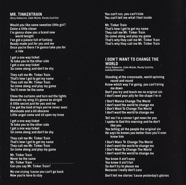 Ozzy Osbourne - No More Tears (CD) | Near Mint- (NM-)-