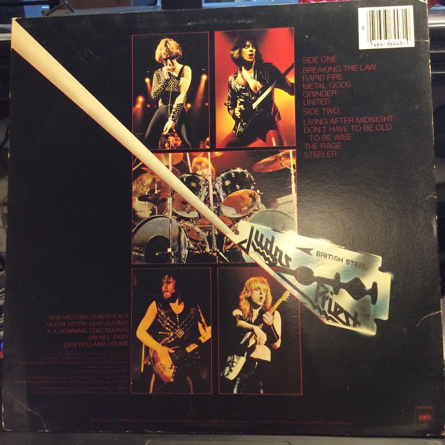 Judas Priest - British Steel (VINYL) | Near Mint- (NM-) Excellent+ (EX+)-