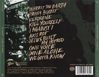 Burn The Priest - Legion: XX | Near Mint (NM) Near Mint (NM)-