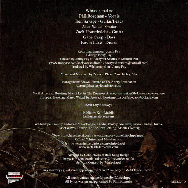 Whitechapel (2) - This Is Exile | Near Mint (NM) Near Mint (NM)-