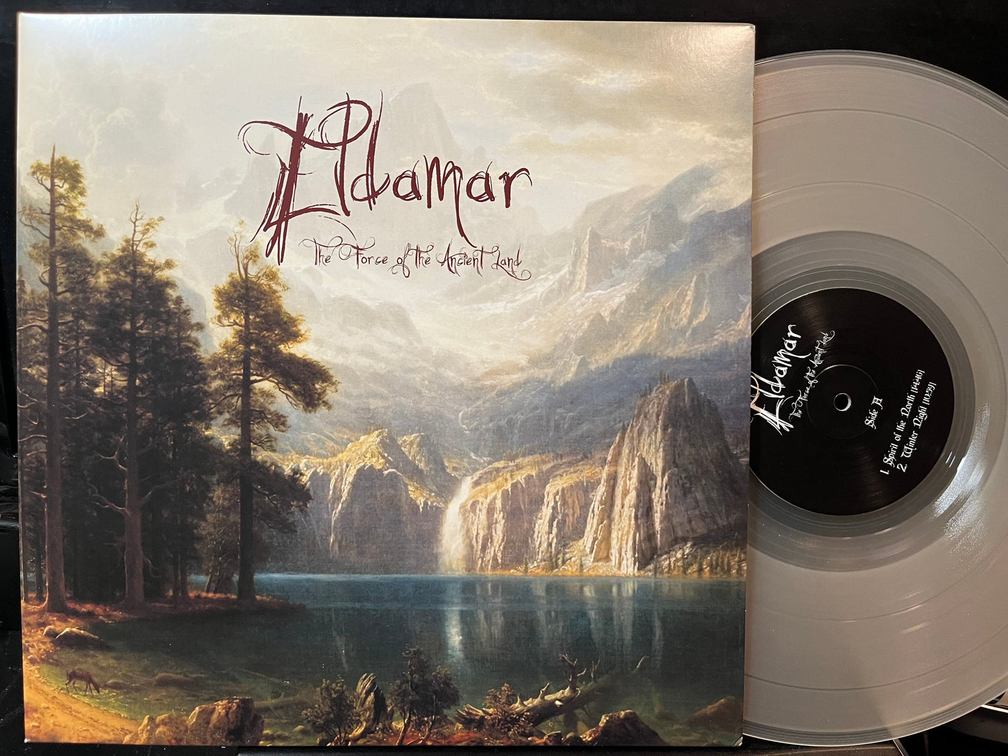 Eldamar - The Force Of The Ancient Land (CLEAR VINYL 2xLP NORTHERN SILENCE PRODUCTIONS NSP 005 US 2017) | USED Near Mint (NM or M-) Near Mint (NM)-
