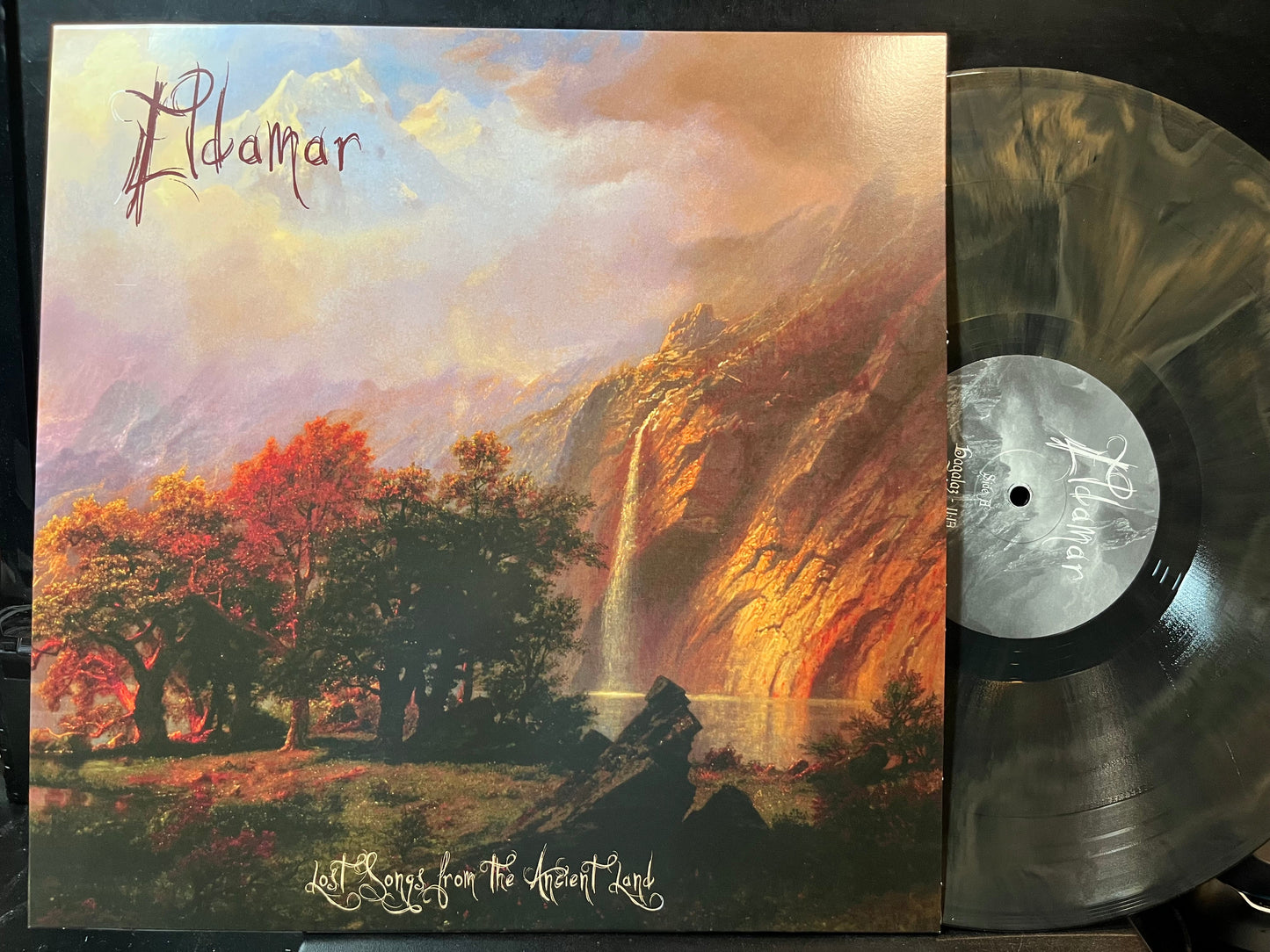 Eldamar - Lost Songs From The Ancient Land (ORANGE & BLACK GALAXY VINYL LP NORTHERN SILENCE PRODUCTIONS NSP280 2023) | USED Near Mint (NM or M-) Near Mint (NM)-